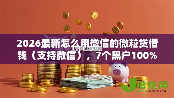 2026最新怎么用微信的微粒贷借钱(支持微信),7个黑户100%秒下款的平台无私分享 2026最新怎么用微信的微粒贷借钱(支持微信),7个黑户100%秒下款的平台无私分享