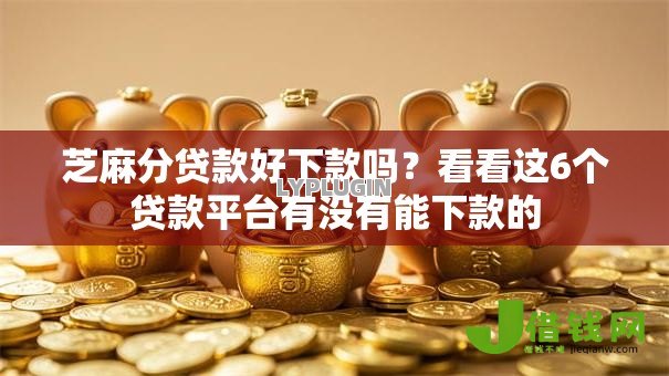 芝麻分贷款好下款吗？看看这6个贷款平台有没有能下款的