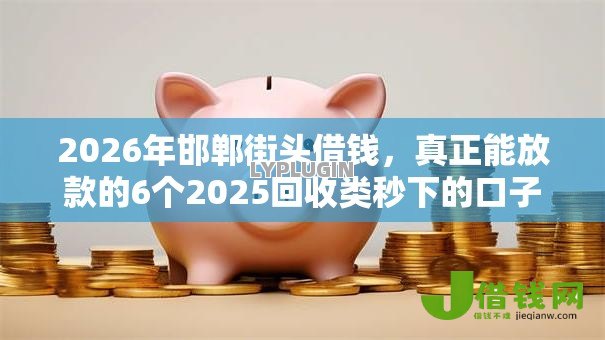 2026年邯郸街头借钱，真正能放款的6个2025回收类秒下的口子推荐