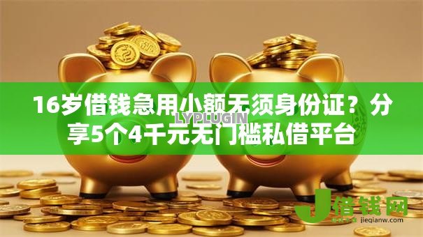 16岁借钱急用小额无须身份证?分享5个4千元无门槛私借平台 16岁借钱急用小额无须身份证?分享5个4千元无门槛私借平台