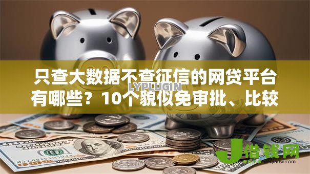 只查大数据不查征信的网贷平台有哪些？10个貌似免审批、比较好贷款的平台合集