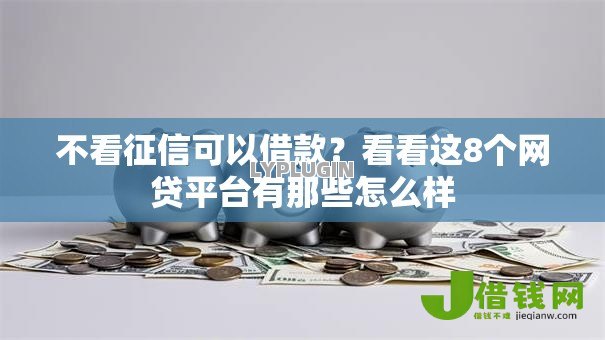 不看征信可以借款?看看这8个网贷平台有那些怎么样 不看征信可以借款?看看这8个网贷平台有那些怎么样