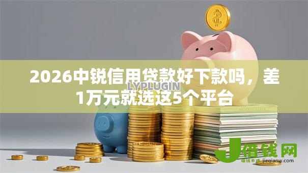 2026中锐信用贷款好下款吗，差1万元就选这5个平台