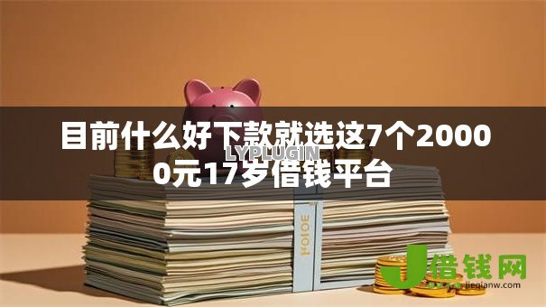 目前什么好下款就选这7个20000元17岁借钱平台