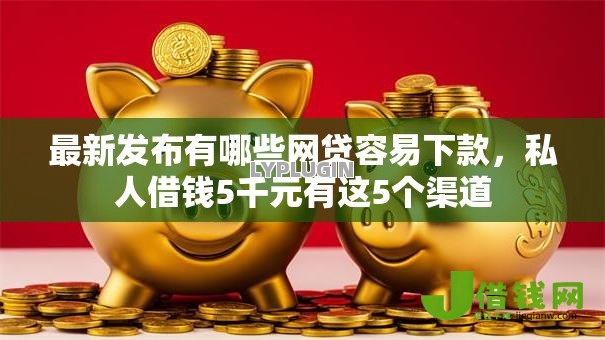 最新发布有哪些网贷容易下款，私人借钱5千元有这5个渠道