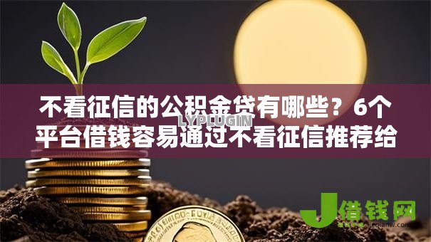 不看征信的公积金贷有哪些?6个平台借钱容易通过不看征信推荐给你 不看征信的公积金贷有哪些?6个平台借钱容易通过不看征信推荐给你
