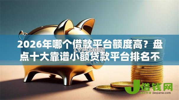 2026年哪个借款平台额度高？盘点十大靠谱小额贷款平台排名不分先后