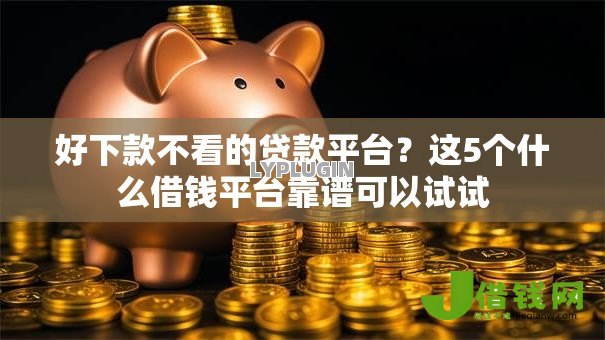 好下款不看的贷款平台?这5个什么借钱平台靠谱可以试试 好下款不看的贷款平台?这5个什么借钱平台靠谱可以试试