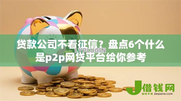 贷款公司不看征信？盘点6个什么是p2p网贷平台给你参考