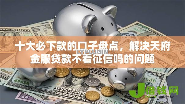 十大必下款的口子盘点，解决天府金服贷款不看征信吗的问题