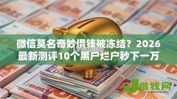 微信莫名奇妙借钱被冻结？2026最新测评10个黑户烂户秒下一万