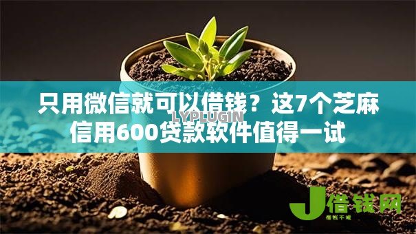 只用微信就可以借钱?这7个芝麻信用600贷款软件值得一试 只用微信就可以借钱?这7个芝麻信用600贷款软件值得一试