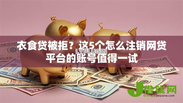 衣食贷被拒？这5个怎么注销网贷平台的账号值得一试