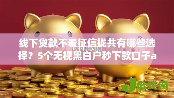 线下贷款不看征信拢共有哪些选择?5个无视黑白户秒下款口子app详解 线下贷款不看征信拢共有哪些选择?5个无视黑白户秒下款口子app详解