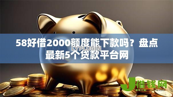 58好借2000额度能下款吗？盘点最新5个贷款平台网