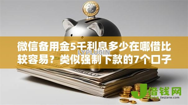 微信备用金5千利息多少在哪借比较容易？类似强制下款的7个口子参考