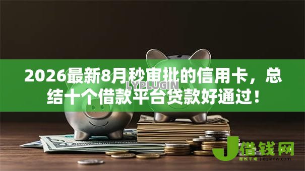 2026最新8月秒审批的信用卡，总结十个借款平台贷款好通过！