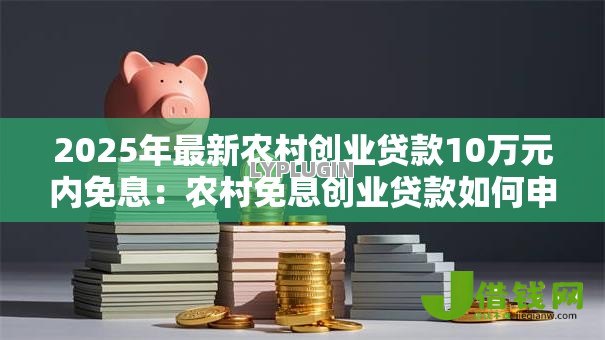2025年最新农村创业贷款10万元内免息：农村免息创业贷款如何申请10万额度