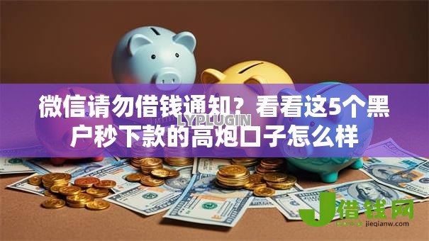 微信请勿借钱通知?看看这5个黑户秒下款的高炮口子怎么样 微信请勿借钱通知?看看这5个黑户秒下款的高炮口子怎么样