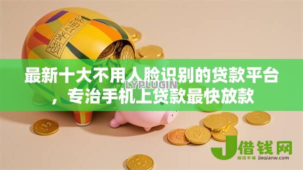 最新十大不用人脸识别的贷款平台，专治手机上贷款最快放款