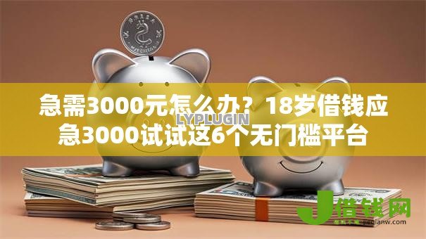 急需3000元怎么办?18岁借钱应急3000试试这6个无门槛平台 急需3000元怎么办?18岁借钱应急3000试试这6个无门槛平台