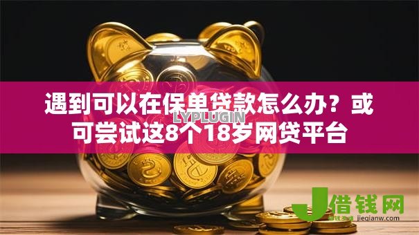 遇到可以在保单贷款怎么办？或可尝试这8个18岁网贷平台