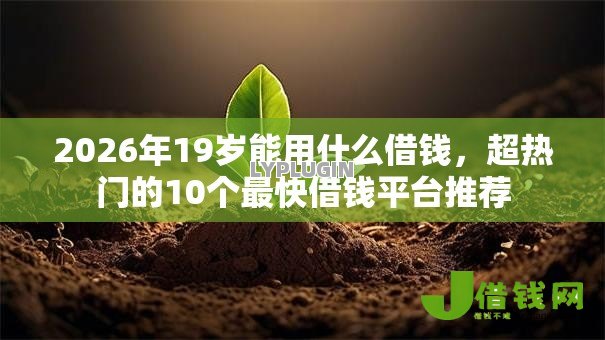 2026年19岁能用什么借钱,超热门的10个最快借钱平台推荐 2026年19岁能用什么借钱,超热门的10个最快借钱平台推荐