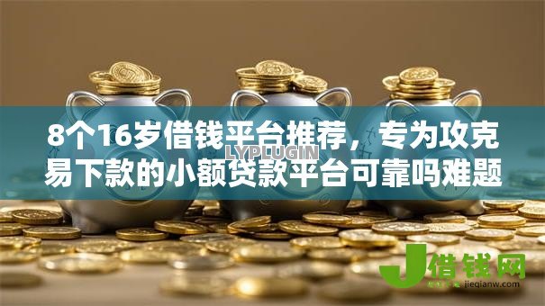 8个16岁借钱平台推荐，专为攻克易下款的小额贷款平台可靠吗难题
