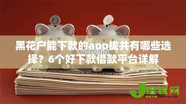 黑花户能下款的app拢共有哪些选择?6个好下款借款平台详解 黑花户能下款的app拢共有哪些选择?6个好下款借款平台详解