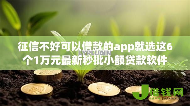 征信不好可以借款的app就选这6个1万元最新秒批小额贷款软件