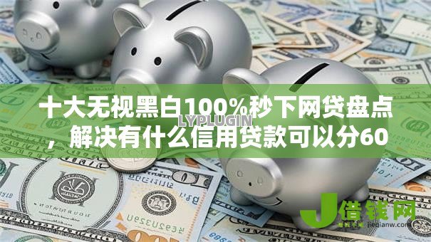 十大无视黑白100%秒下网贷盘点,解决有什么信用贷款可以分60期的的问题 十大无视黑白100%秒下网贷盘点,解决有什么信用贷款可以分60期的的问题