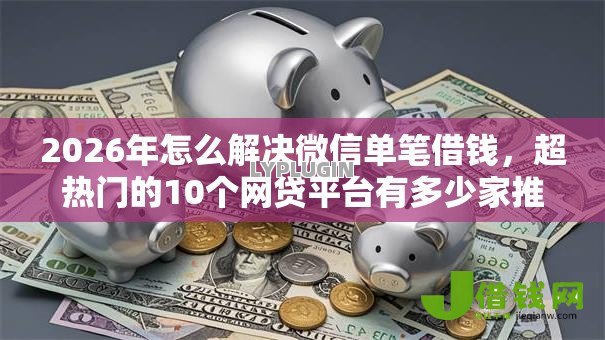 2026年怎么解决微信单笔借钱,超热门的10个网贷平台有多少家推荐 2026年怎么解决微信单笔借钱,超热门的10个网贷平台有多少家推荐