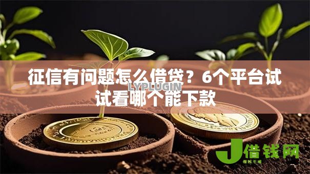 征信有问题怎么借贷?6个平台试试看哪个能下款 征信有问题怎么借贷?6个平台试试看哪个能下款