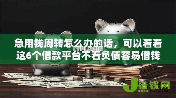 急用钱周转怎么办的话，可以看看这6个借款平台不看负债容易借钱