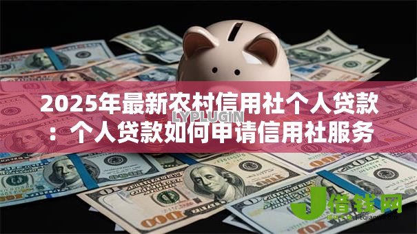 2025年最新农村信用社个人贷款：个人贷款如何申请信用社服务