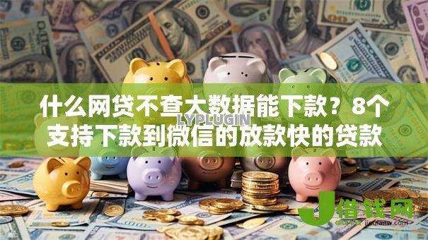 什么网贷不查大数据能下款？8个支持下款到微信的放款快的贷款平台