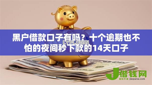 黑户借款口子有吗?十个逾期也不怕的夜间秒下款的14天口子 黑户借款口子有吗?十个逾期也不怕的夜间秒下款的14天口子