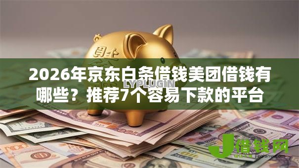 2026年京东白条借钱美团借钱有哪些？推荐7个容易下款的平台