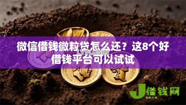 微信借钱微粒贷怎么还?这8个好借钱平台可以试试 微信借钱微粒贷怎么还?这8个好借钱平台可以试试