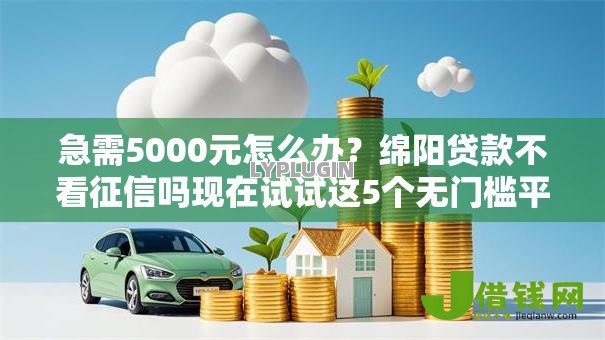 急需5000元怎么办?绵阳贷款不看征信吗现在试试这5个无门槛平台 急需5000元怎么办?绵阳贷款不看征信吗现在试试这5个无门槛平台