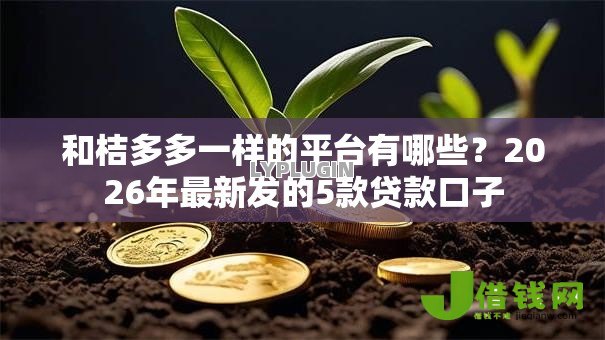 和桔多多一样的平台有哪些?2026年最新发的5款贷款口子 和桔多多一样的平台有哪些?2026年最新发的5款贷款口子