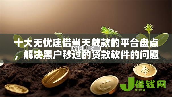 十大无忧速借当天放款的平台盘点，解决黑户秒过的贷款软件的问题