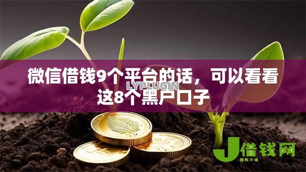微信借钱9个平台的话,可以看看这8个黑户口子 微信借钱9个平台的话,可以看看这8个黑户口子