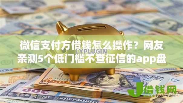 微信支付方借钱怎么操作?网友亲测5个低门槛不查征信的app盘点 微信支付方借钱怎么操作?网友亲测5个低门槛不查征信的app盘点
