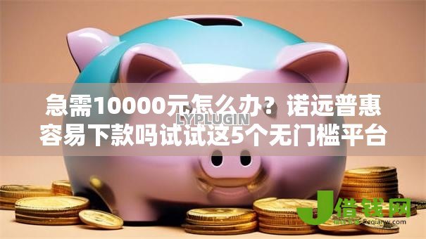 急需10000元怎么办?诺远普惠容易下款吗试试这5个无门槛平台 急需10000元怎么办?诺远普惠容易下款吗试试这5个无门槛平台