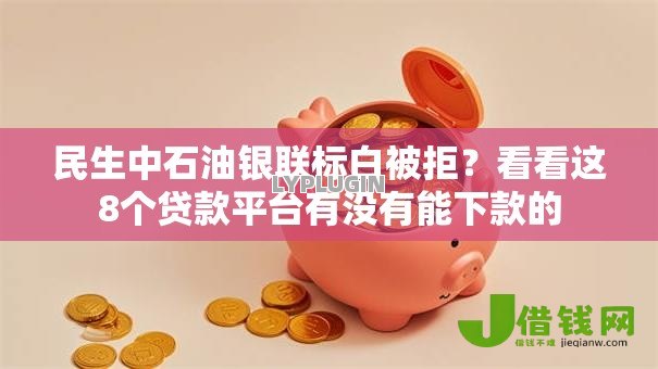 民生中石油银联标白被拒?看看这8个贷款平台有没有能下款的 民生中石油银联标白被拒?看看这8个贷款平台有没有能下款的