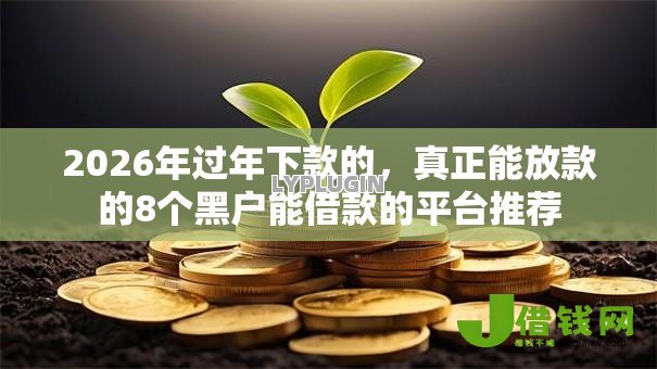 2026年过年下款的，真正能放款的8个黑户能借款的平台推荐