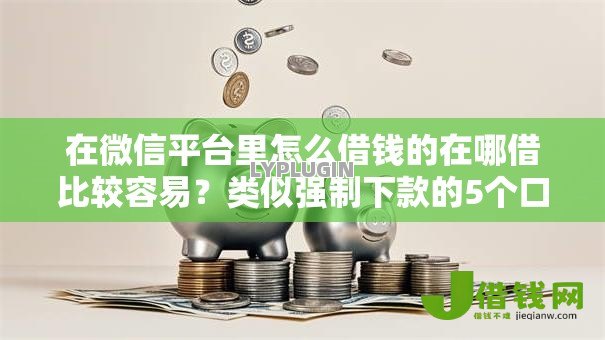 在微信平台里怎么借钱的在哪借比较容易？类似强制下款的5个口子参考