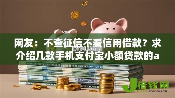网友:不查征信不看信用借款?求介绍几款手机支付宝小额贷款的app 网友:不查征信不看信用借款?求介绍几款手机支付宝小额贷款的app