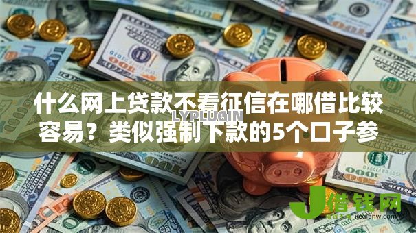 什么网上贷款不看征信在哪借比较容易？类似强制下款的5个口子参考